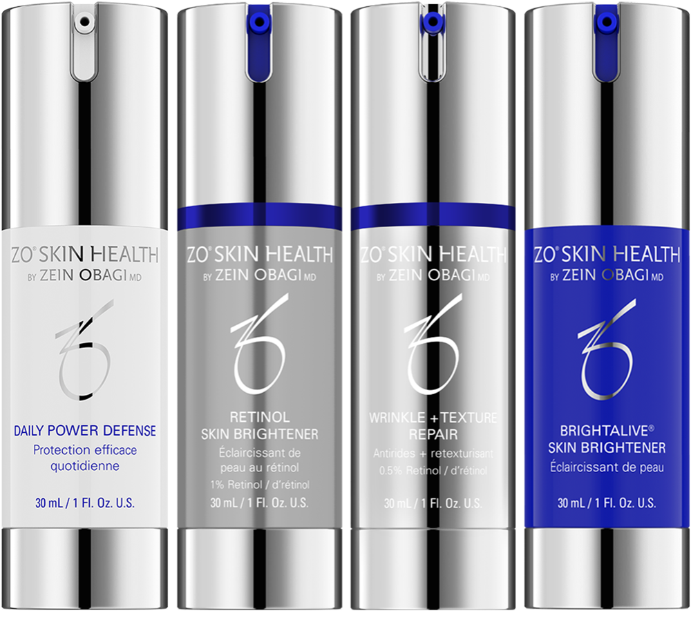 Bundle of skin brightening products offers : Zo skin, M61