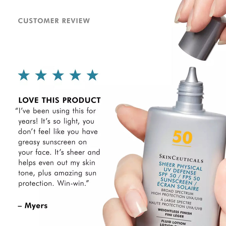 SkinCeuticals Sheer Physical Def SPF50 - 50ml